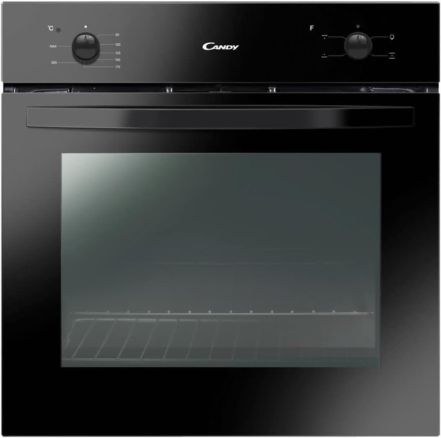 Forno da incasso FCS100N, 4 Programmi, 595x595x568 mm, Classe Energetica A, Nero, CANDY