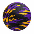 Pallone da Basket Viola/Giallo/Nero per Esterni