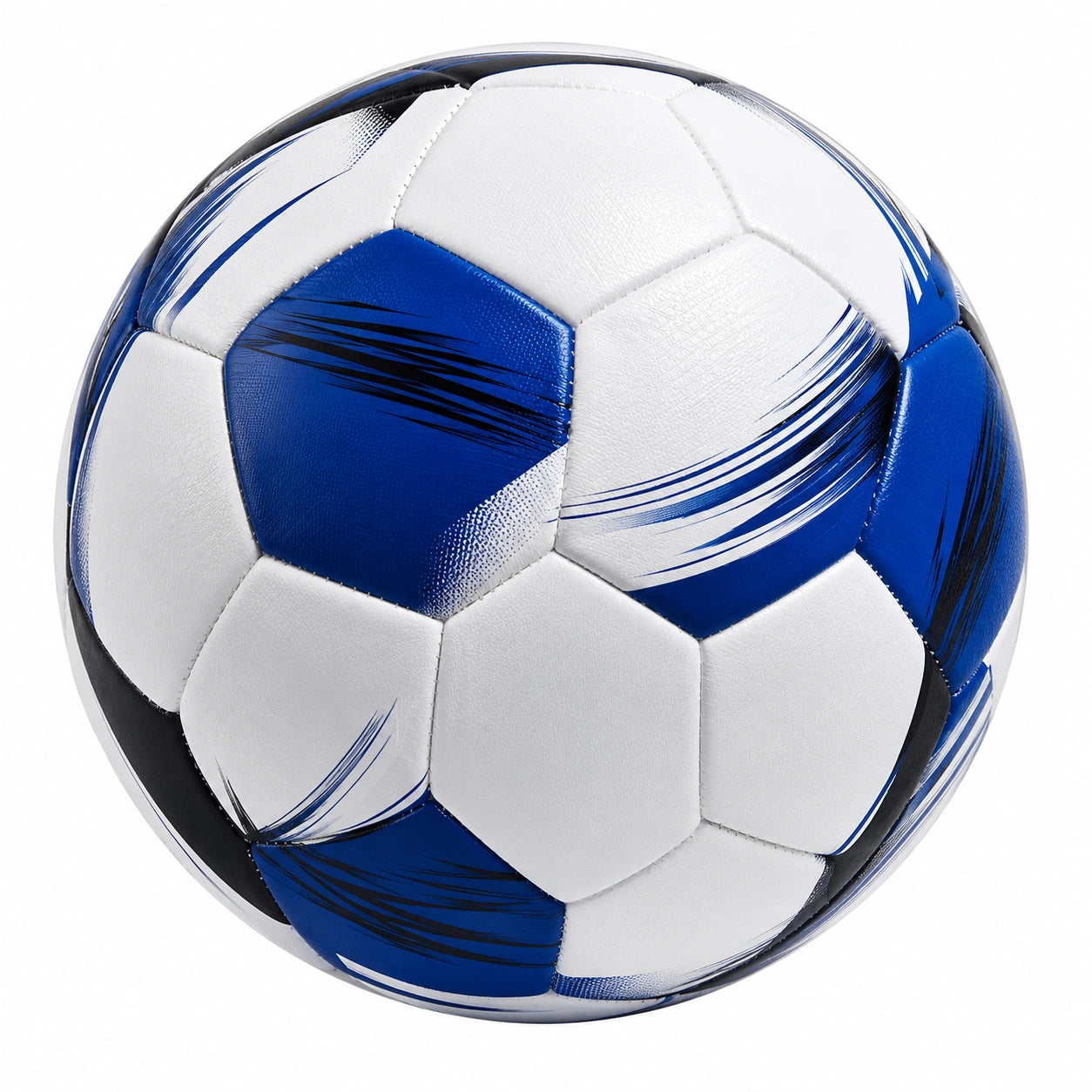 Pallone da Calcio Misura 5 Bianco e Blu