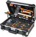 Set di attrezzi 2054E-100, BW – Valigia in Plastica con Assortimento di 100 Utensili per Manutenzione Generale, BETA