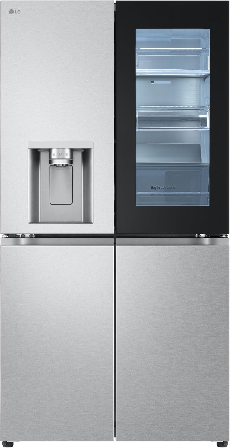 LG GMG960MBJE frigorifero combinato, 638 Litri, Frigorifero americano, No Frost, Classe energetica, Argento
