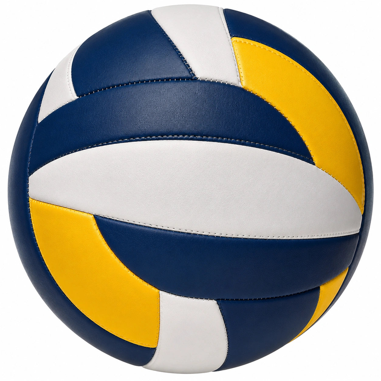 Pallone da Pallavolo Blu, Giallo e Bianco per Interni ed Esterni