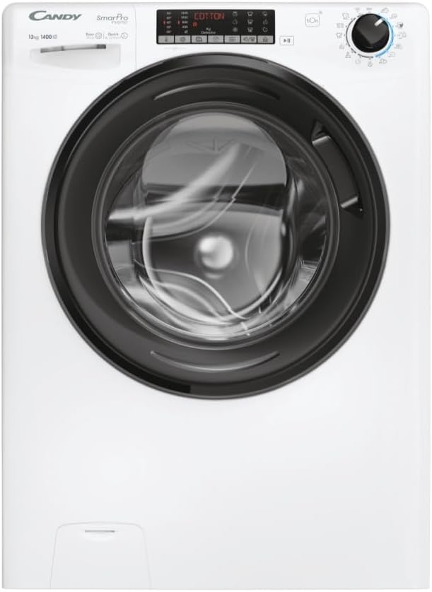 Lavatrice CSO4136TWMB5-S, da 13 kg, 1400 giri, Caricamento Frontale, Classe energetica A, CANDY