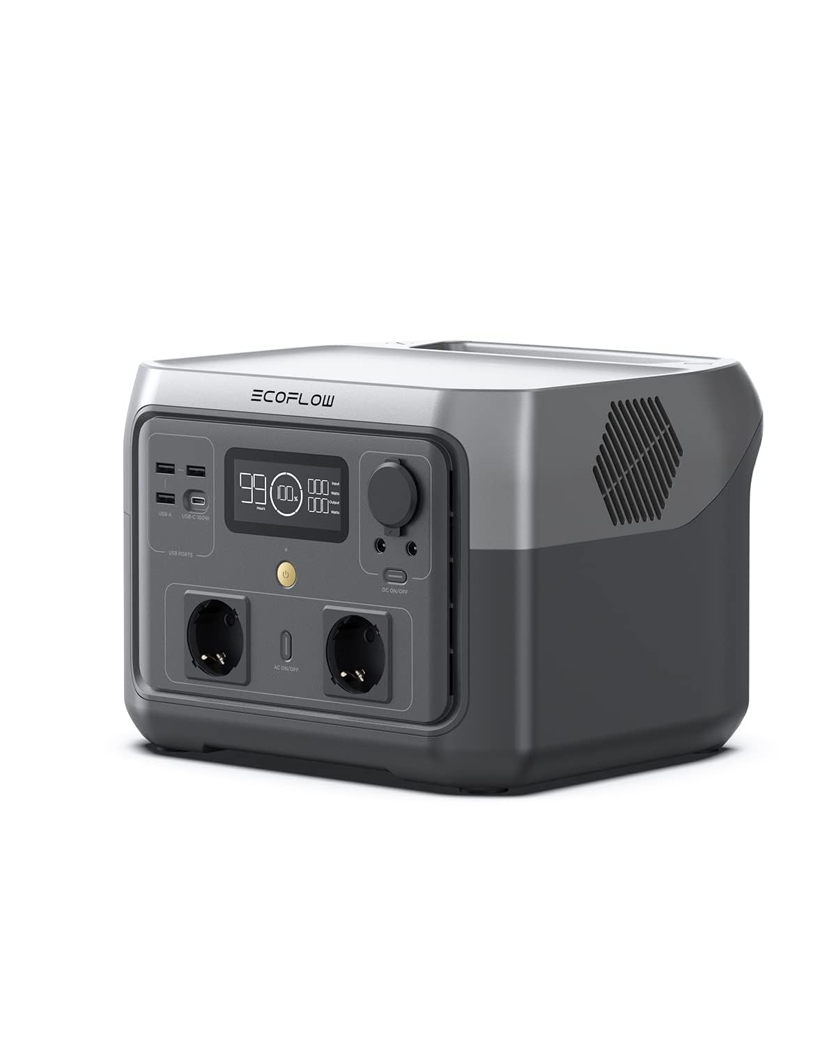 Generatore, Centrale Elettrica Portatile RIVER 2 MAX, Batteria LiFeP04 da 512Wh, il prodotto è inutilizzato, ECOFLOW