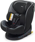 Seggiolini auto R129, conforme ECE, Fissaggio Isofix e TopTether, Safe Body Protection, Carbon, Seduta Girevole a 360°, 0-12 anni, Foppapedretti
