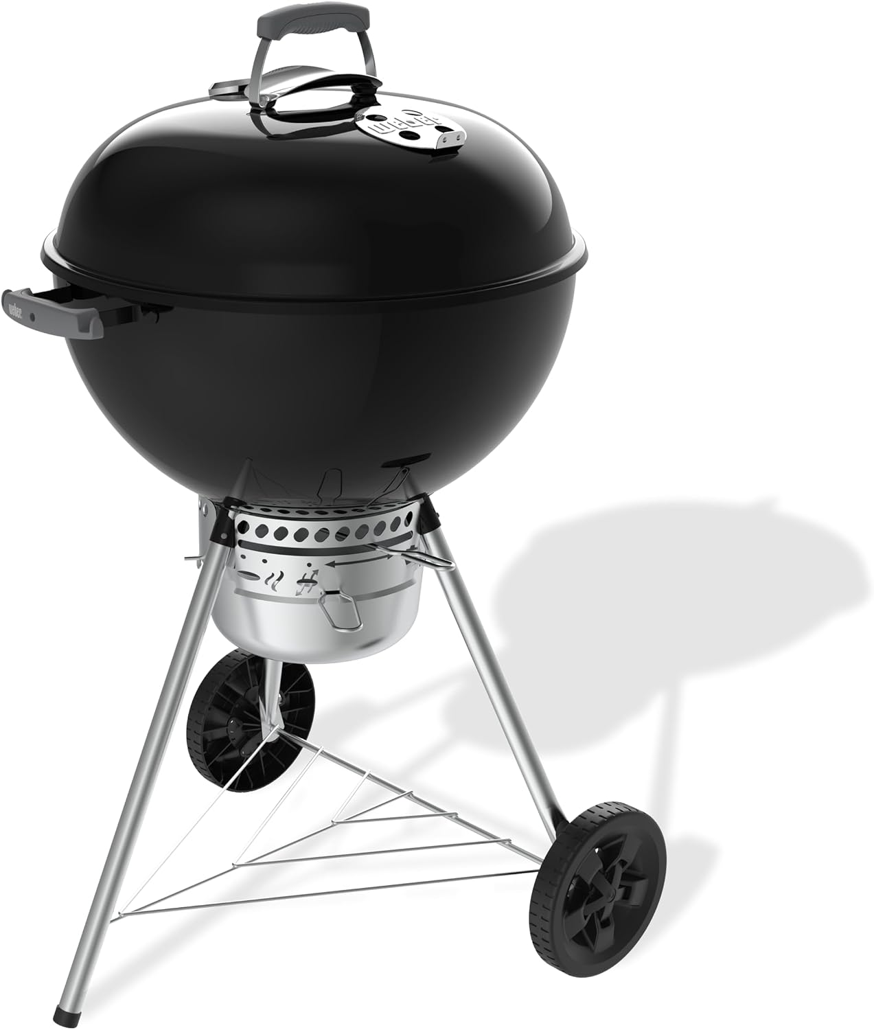 Barbecue a carbone, BBQ classico in acciaio smaltato antiruggine, superficie di cottura 2342 cm2, termometro integrato, sistema One-Touch, Weber