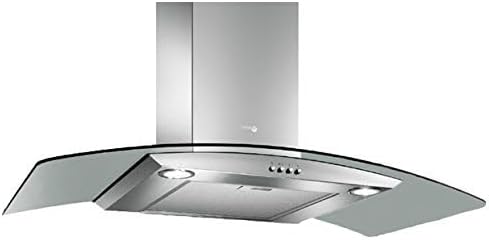 Cappe a muro, TURBOAIR Cappa Cucina Aspirante 90 cm colore Inox Vetro - PANTHEON IX, Turbo Air