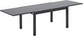 Tavoli standard, Grigio, Tavolo da Giardino Allungabile per 8-10 Persone con Struttura in Alluminio, 135-270x90x75 cm, Outsunny