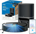 Robot aspirapolvere RV30, Max Plus Lavapavimenti con Mappatura 5300 Pa, Svuotamento Automatico Polvere 3 L, Doppia Navigazione LiDAR +IMU, Tapo