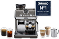 De'Longhi EC9255 macchina da caffè automatica, Montalatte Manuale My Latte Art, Controllo Temperatura, Titanio, Incluso Kit da Barista