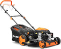 Tosaerba RM5196, a benzina con trazione motore a scoppio 196cc Easy Clean 4in1 6CV, 4,4 kW mulching, sacco raccoglierba 50 L, Fuxtec