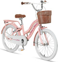 Bici da città, ragazzi, 11 anni, per ragazze, olandese City Bike per bambini, adatta per 6,7, Chillaxx