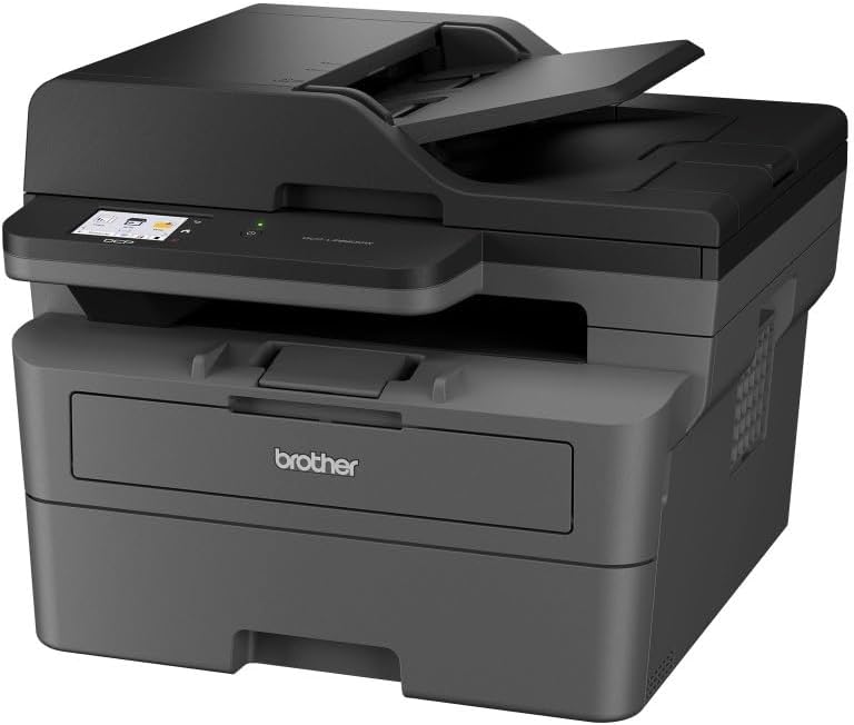 Stampanti laser DCPL2660DW, Multifunzione Laser Monocromatica (B, Stampa Fronte, Retro, WiFi, LAN, USB, 32 ppm, Touchscreen 6,8 cm, Brother