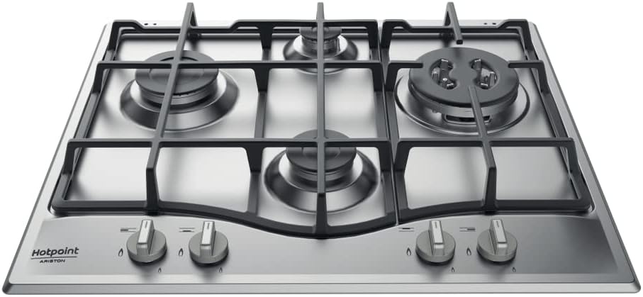 Piano cottura, Hotpoint PCN 641 T, HAR Acciaio inossidabile Incasso Gas, Ariston