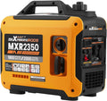 Generatore MXR2350, 2000 W, 4 Tempi, di Corrente Inverter, di Corrente a Benzina, Display Gigitale, Compatto e Leggero, Viaggio RV, maXpeedingrods