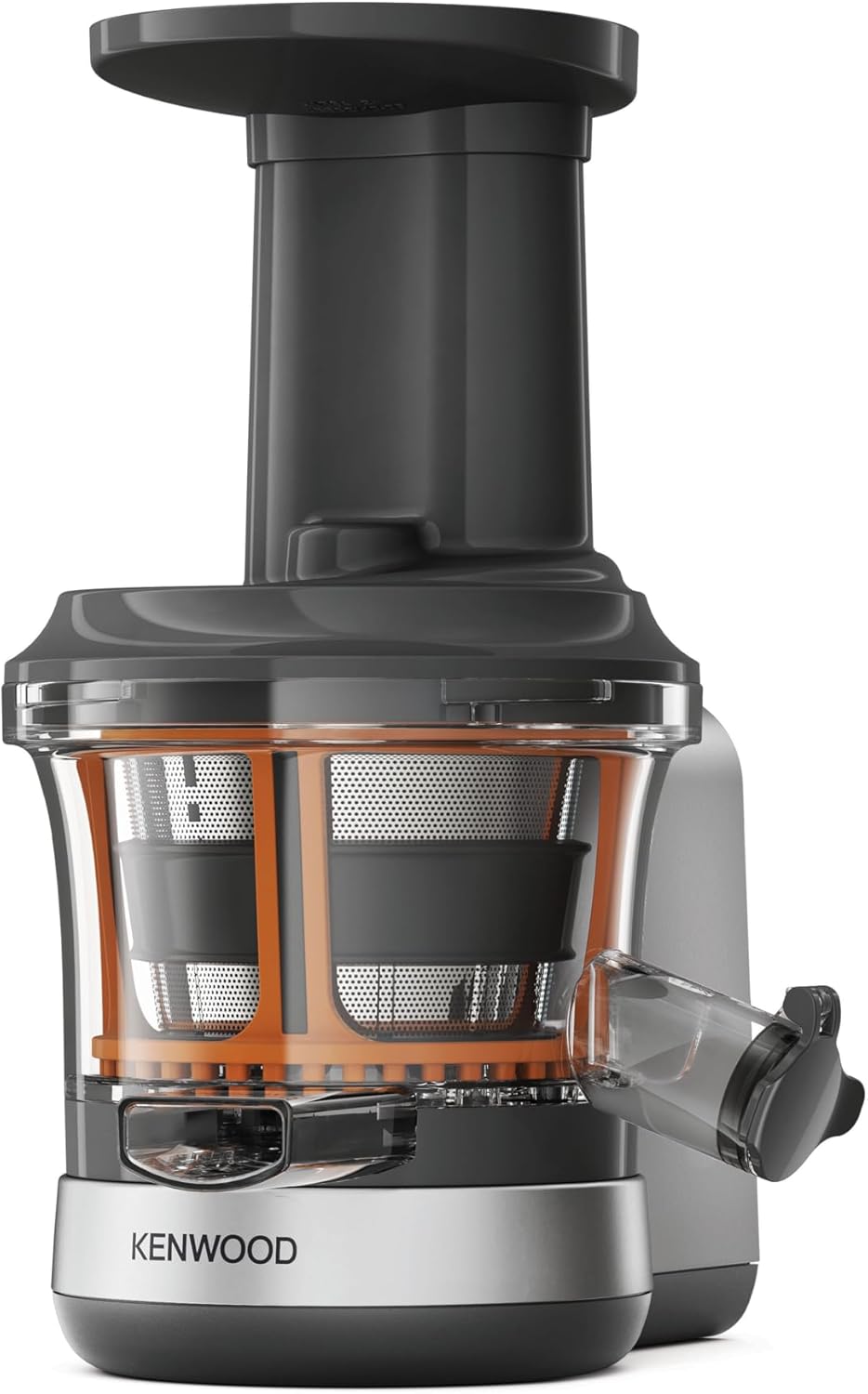 Centrifughe ed estrattori di succo KAX720PL, funzione risciacquo, Metallo, dotato di caraffa 400 ml, Plastica, Grigio Argento, Kenwood