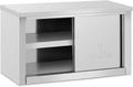 Mobili a muro RCAT-90, 50-C - Armadietto pensile 900 x 400 x 500 mm, 2 ante scorrevoli), capacità di carico per scomparto 60 kg, Royal Catering