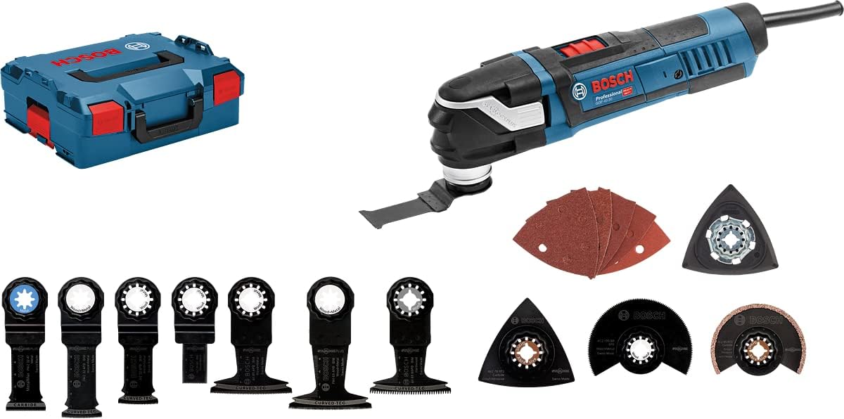Seghe alternative, in Valigetta L-Boxx), Multitool Gop 40-30 (Starlock Plus, Motore da 400 Watt, Bosch Professional