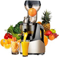 Estrattori succo albero singolo masticatori, Spremiagrumi a freddo, macchina a masticazione lenta, facile da pulire, potenza 200 W, Generic