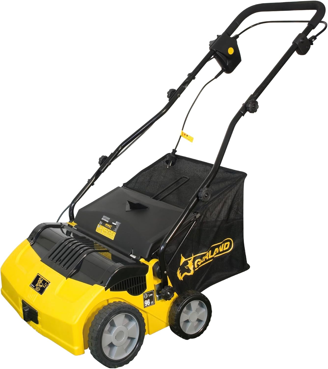 Utensili elettrici da giardino 502E-V19, Spazzatrice per Prati Artificiali Roll&Comb, 1.600 Watt di Potenza, 40 cm di Larghezza di Lavoro, GARLAND