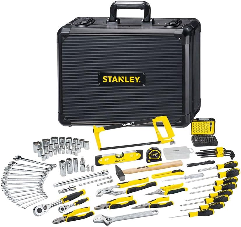 Cassette porta attrezzi STMT98109-1, VALIGIA MANUTENZIONE CON 142 UTENSILI., STANLEY