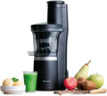 Panasonic MJ-L700KXE Estrattori succo albero singolo masticatori, Slow Juicer, Estrattore Elettrico, Spremitura di Frutta e Verdura Intera, Nero