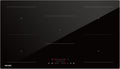 Piano cottura, a induzione 5 Fuochi da Incasso, Piastra a Induzione 8600 W, 90 cm, 5 Zone, Booster, Timer, Nero, WEHIMO