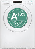 Lavasciuga combinate 4644TWM61-S, 1400 Giri, Classe A-20%, AxLxP 85x60x45, Libera Installazione, Programmi Rapidi, Connessa, App hOn, CANDY