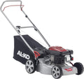 Tagliaerba a trazione, Tosaerba a scoppio spinta - 140cc OHV, taglio 42 cm.Taglio, Raccolta.Alzo Centralizzato. Cesto 50 L tela. Ideale 900mq., AL-KO
