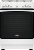 Cucine a libera installazione IS67G4PHW, Cucina a gas, Indesit