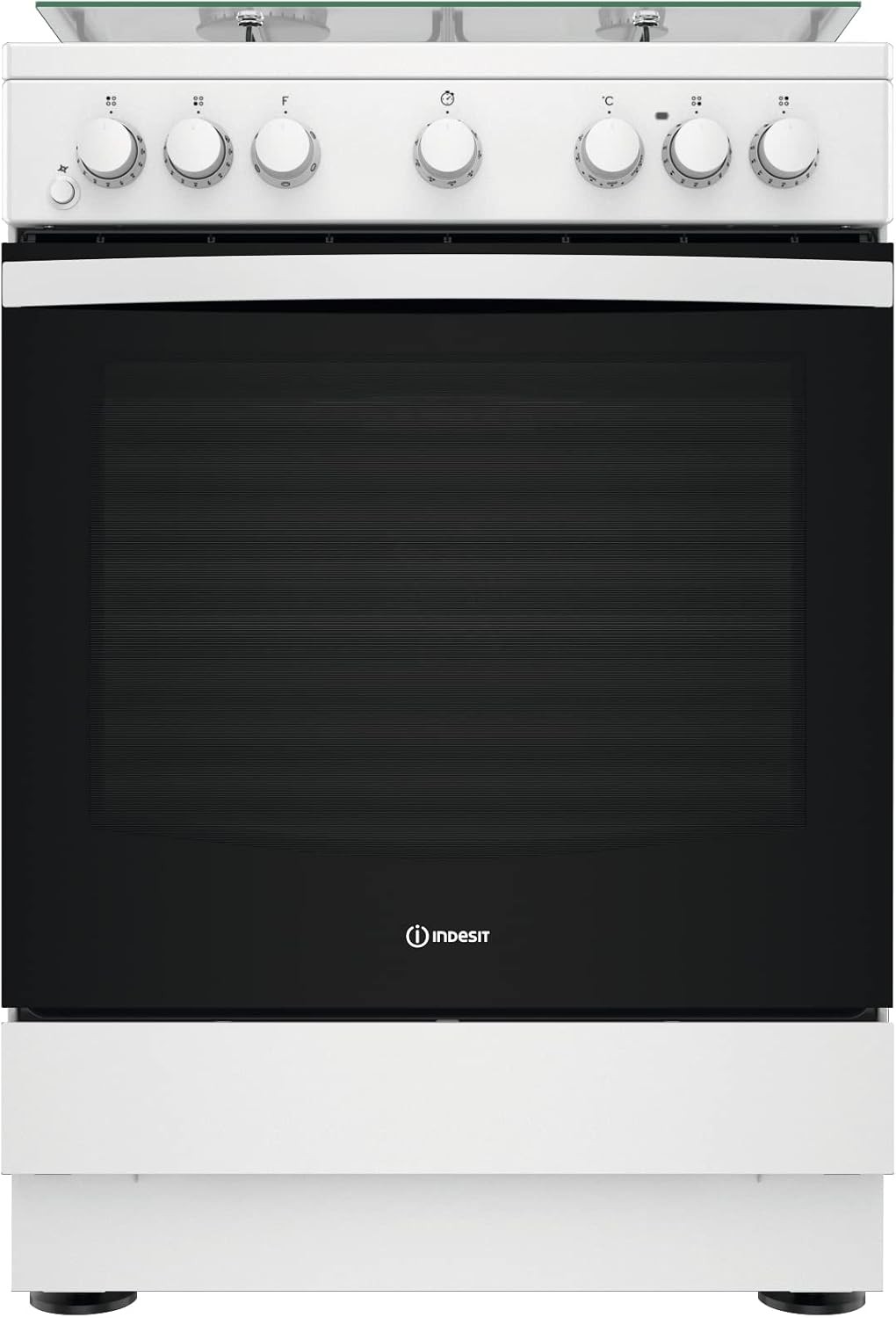 Cucine a libera installazione IS67G4PHW, Cucina a gas, Indesit