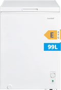 Congelatore a pozzetto RCC102WH2EU, classificazione a 4 stelle, convertibile in congelatore, frigorifero, inverter, adatto per garage, bianco, COMFEE'